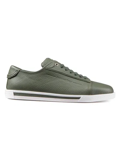 Stefano Ricci Men's Calfskin Trainers In Green