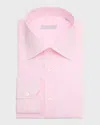 Stefano Ricci Men's Cotton Tonal Stripe Dress Shirt In Light Pink