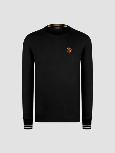 Stefano Ricci Men's Crewneck Sweater In Black