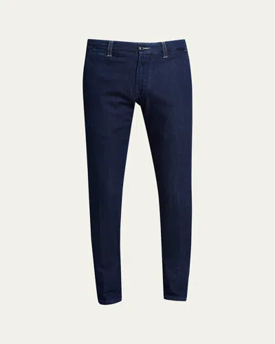 Stefano Ricci Men's Dark-wash Jeans In Dark Blue