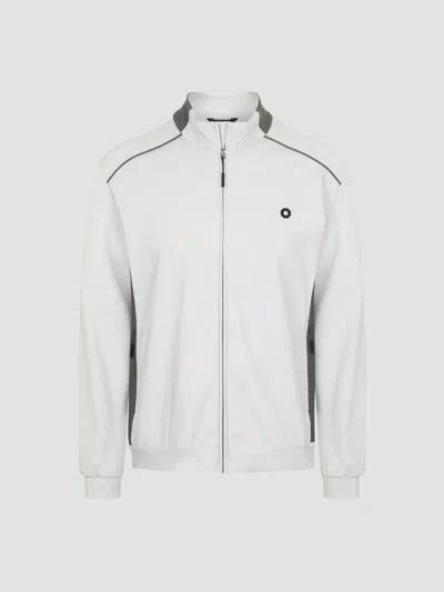 Stefano Ricci Men's Full Zip Track Jacket In White