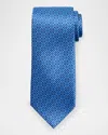 Stefano Ricci Men's Geometric Silk Tie In Light Blue