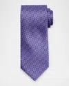 Stefano Ricci Men's Geometric Silk Tie In Purple