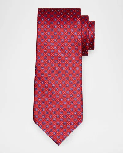 Stefano Ricci Men's Geometric Silk Tie In Red