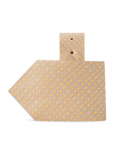 Stefano Ricci Men's Handmade Luxury Silk Tie In Light Yellow