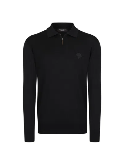 Stefano Ricci Men's Knit Mockneck Sweater In Black