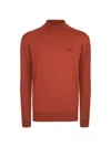 Stefano Ricci Men's Knit Mockneck Sweater In Red