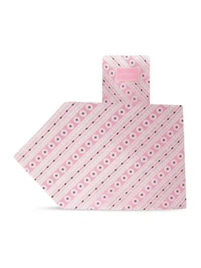 Stefano Ricci Men's Luxury Handmade Silk Tie In Pink