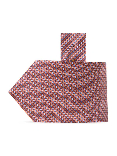 Stefano Ricci Men's Luxury Silk Tie In Orange