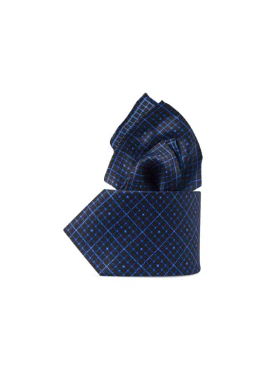 Stefano Ricci Men's Luxury Silk Tie Set In Blue