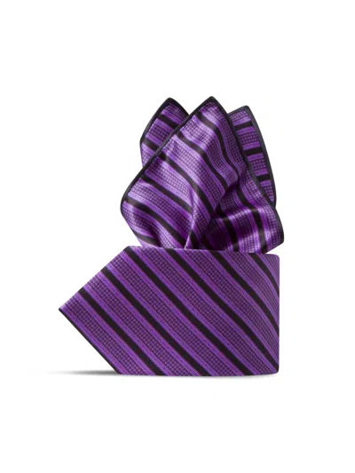 Stefano Ricci Men's Luxury Silk Tie Set In Purple