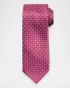 Stefano Ricci Men's Medallion Silk Tie In Red