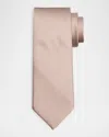 Stefano Ricci Men's Micro-houndstooth Silk-blend Tie In Neutral