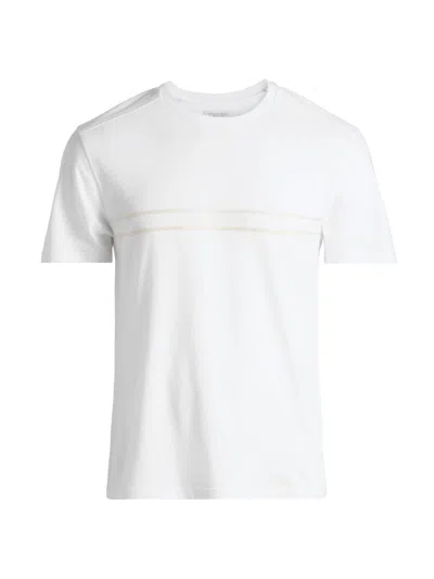 Stefano Ricci Men's Nautical Ricci Logo T-shirt In White