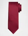 Stefano Ricci Men's Petite Chevron Silk-blend Tie In Red