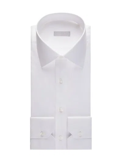 Stefano Ricci Men's Refined Classic Dress Shirt In Gray
