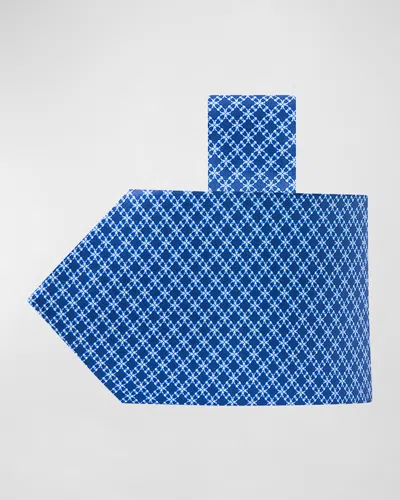 Stefano Ricci Men's Silk Multi-grid Tie In Blue