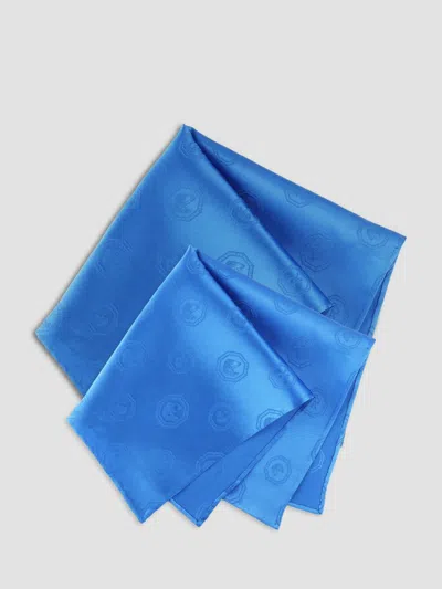 Stefano Ricci Men's Silk Pocket Square In Blue