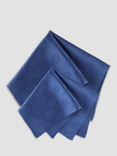 Stefano Ricci Men's Silk Pocket Square In Blue