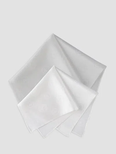 Stefano Ricci Men's Silk Pocket Square In White