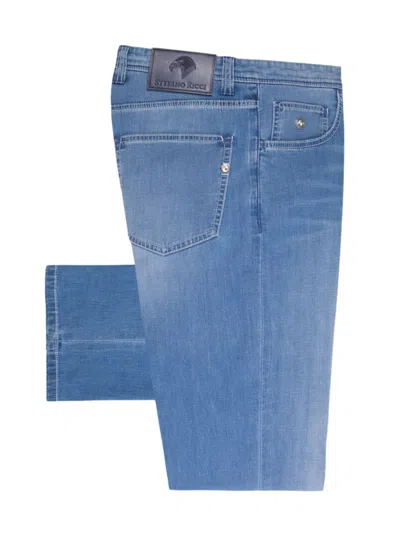 Stefano Ricci Men's Slim Fit Jeans In Blue