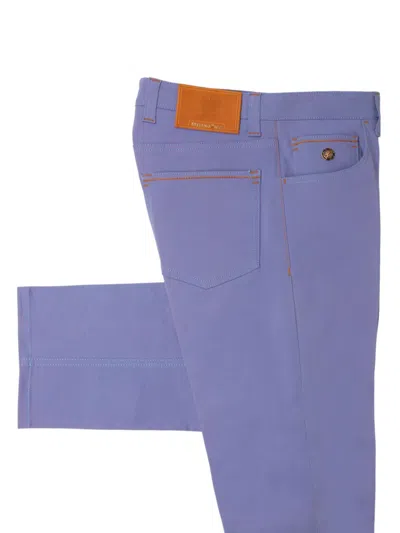 Stefano Ricci Men's Slim Fit Jeans In Violet