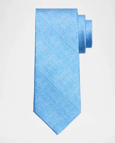 Stefano Ricci Men's Solid Silk Tie In Light Blue