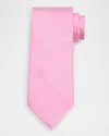 Stefano Ricci Men's Solid Silk Tie In Light Pink