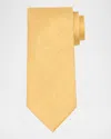 Stefano Ricci Men's Solid Silk Tie In Yellow