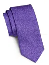 Stefano Ricci Men's Solid Space-dye Stretch-silk Tie In Pink