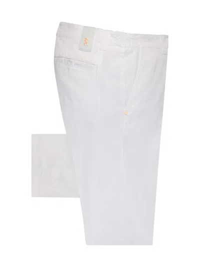 Stefano Ricci Men's Sport Trousers In White