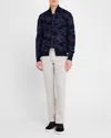 Stefano Ricci Men's Stone-washed Denim Five-pocket Pants In Stone