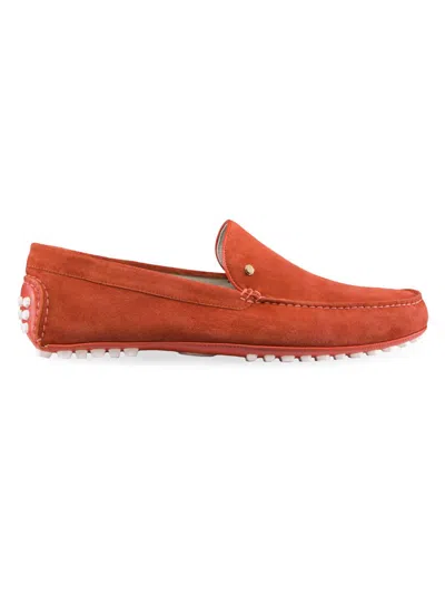 Stefano Ricci Men's Suede Driving Shoes In Brown