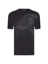 Stefano Ricci Men's T-shirt With Cotton Blend In Black