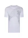 Stefano Ricci Men's T-shirt With Cotton Blend In White