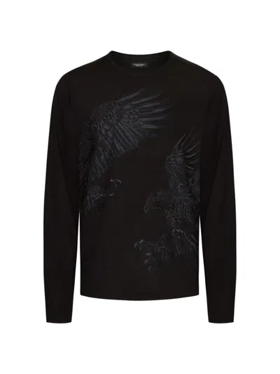 Stefano Ricci Men's T-shirt In Black