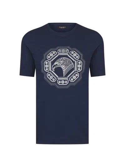 Stefano Ricci Men's T-shirt In Blue