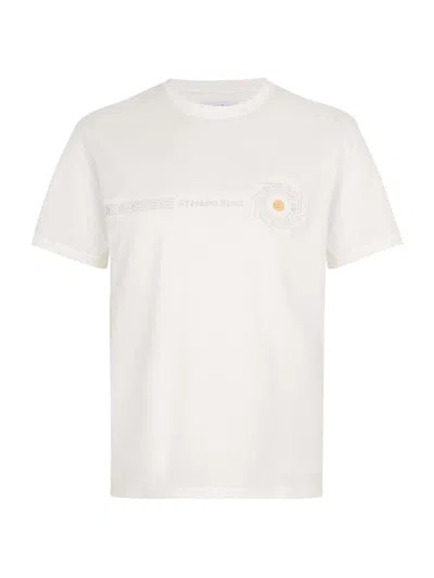 Stefano Ricci Men's T-shirt In White