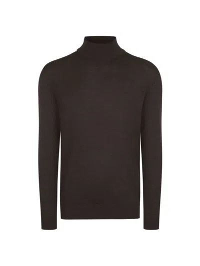 Stefano Ricci Men's Turtleneck Sweater In Grey