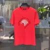 Stefano Ricci Pattern Logo T-shirt In Red