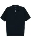 Stefano Ricci Patterned Polo Shirt In Blue