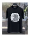Stefano Ricci Printed Short-sleeved T-shirt In Black