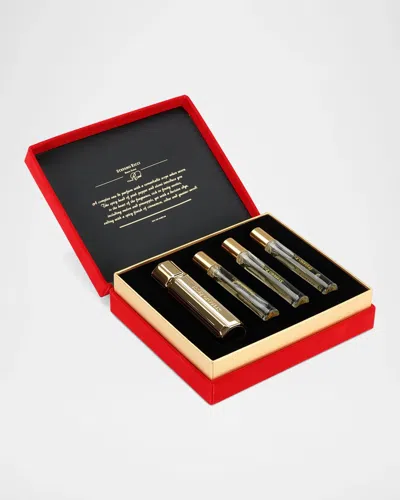 Stefano Ricci Royal Eagle Red Fragrance Travel Set In Transparent