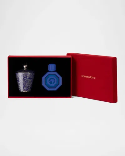 Stefano Ricci Royal Eagle Sport 2-piece Gift Set In Blue