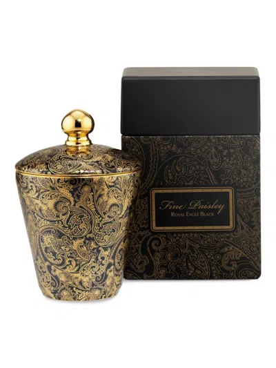 Stefano Ricci Scented Candle Fine Paisley In Gold
