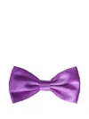 Stefano Ricci Silk Bow Tie In Purple