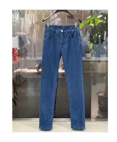 Stefano Ricci Straight Jeans In Blue