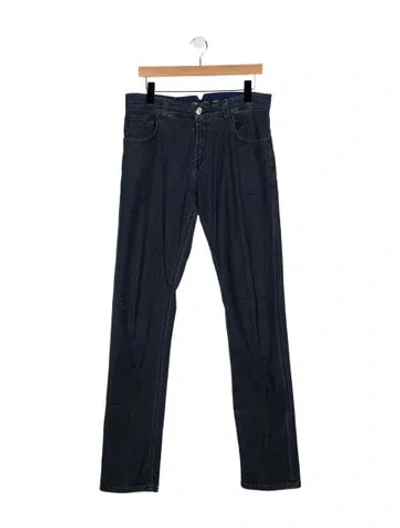 Pre-owned Stefano Ricci Straight-leg Jeans In Blue