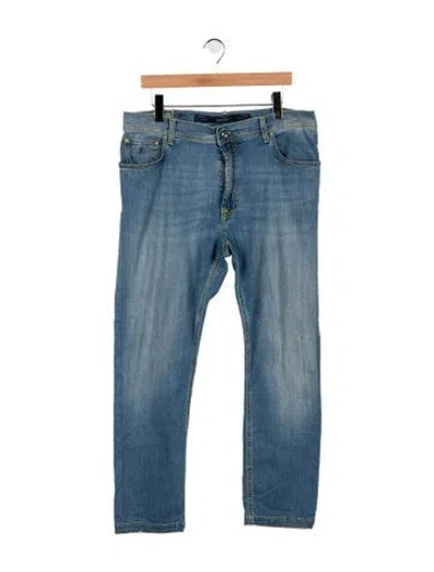 Pre-owned Stefano Ricci Straight-leg Jeans In Blue