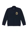 Stefano Ricci Stretch-cotton Zip-up Sweatshirt In Blue